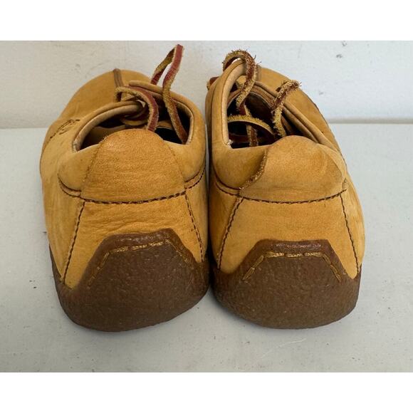 Born Womens Pine Brown Leather Handcrafted Plain Toe Casual Shoes US 7.5 M/W W12 - Picture 4 of 8